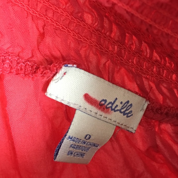 🚨GONE TODAY🚨 Anthro Odille Pink Peasant Blouse - Picture 3 of 6